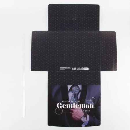 Gift folding box, packaging, "gentleman", 31 x 24.5 x 8 cm-3