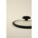 Glass cover with silicone rim Sl Home, D = 20 cm