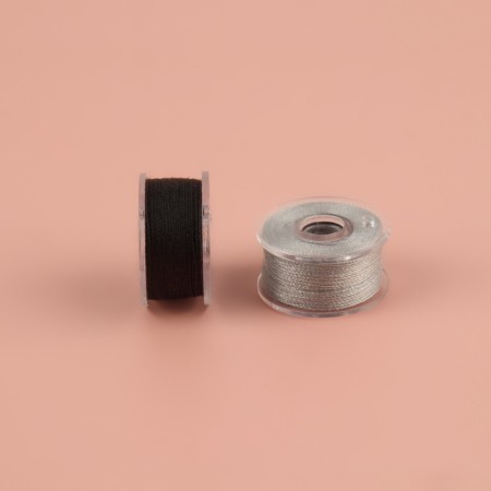A set of rumps with threads, in the organizer, d = 20 mm, 10 pcs, color is gray spectrum-3