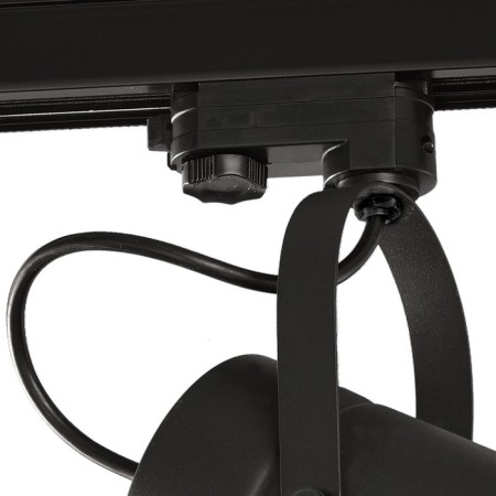 MANTRA ARUBA, E27, 1x20W, 180x105x245 mm track lamp, black color is black-2