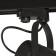 MANTRA ARUBA, E27, 1x20W, 180x105x245 mm track lamp, black color is black
