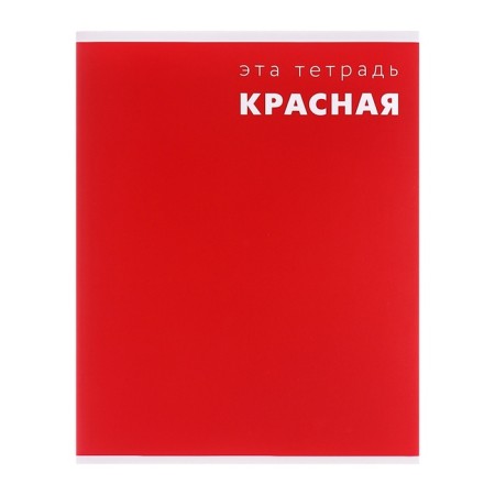 Notebook of 48 sheets in Calligrata cage "This is a notebook..", the cover coated cardboard, an offset unit, mix-4