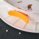 Rotating cake stand, d = 30.5 cm, with a rotation blocker lever, with a spill