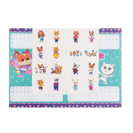 Records with stickers "cats-pillows", account-4