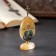 Egg with the Cross "Matron Moscow", Selenite