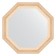 Mirror in the baguette frame, old gypsum 82 mm, 70x70 cm