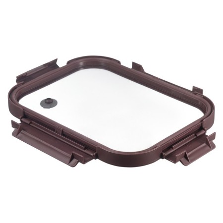 Container for baking and storage Smart Solutions, rectangular, with a lid, 1.5 l, the color is dark blue-8