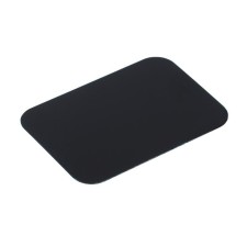 The plate for magnetic holders Cartage, 4.5 × 6.5 cm, self -adhesive, black