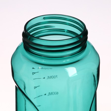 Water bottle, 800 ml, Sport, 23 x 7.6 x 4.8 cm, turquoise-4