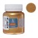 Paint on the skin and fabric, 80 ml, the color is light gold, Luxart leather