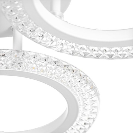 The chandelier is LED DIM. RIFlesso DU 3 modes 42W white Ø43.5x7.5cm Ritter-7