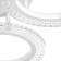The chandelier is LED DIM. RIFlesso DU 3 modes 42W white Ø43.5x7.5cm Ritter