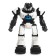 Interactive “Technobot” robot, sound and light effects, white color