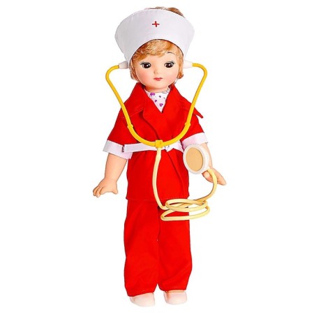Doll "doctor", 45 cm, mix-5