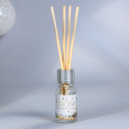 New Year! Diffusor Aromatic sticks "New Year's collection: happiness in the new year", green tea, 10 ml-2