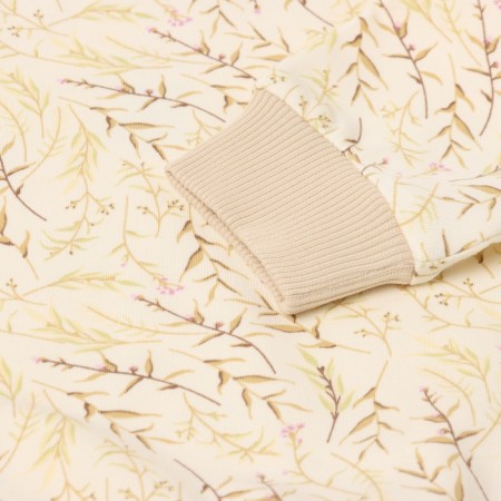 Set (sweatshirt and trousers) children's minku "Nature", beige color, height 80-86 cm-2