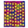 Notebook of 48 sheets in the cell "liquid smiles", cover coated cardboard, softtouch, congruh, mix
