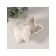 Coramics Coramics "Figure bean" white mother of pearl 7.3x7.3x4.5 cm