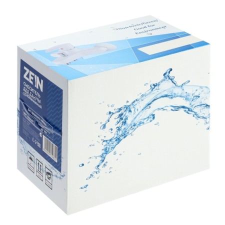 Bath mixer Zein Z3676, single-leaf, without shower set, ABS plastic, black-9