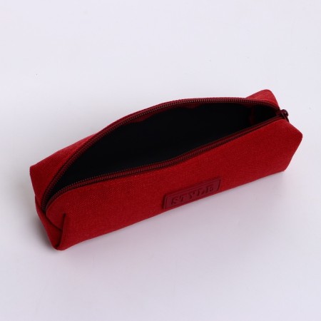 Style cosmetic bag, 19.5*5.5*4.2, lightning department, Bordeaux-2