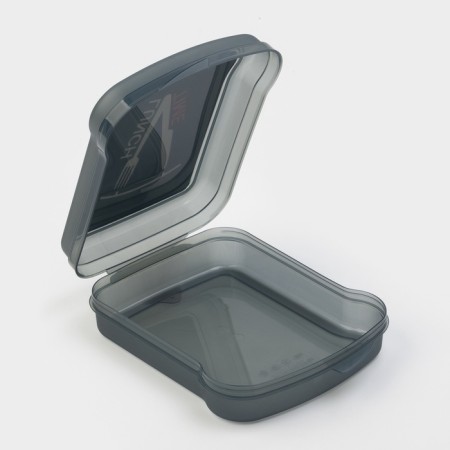 Container for sandwiches, 17 × 13 × 4.2 cm, black color-1