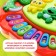 Musical Piano toy "Funny animals-1", light effects, 7 modes, 30 sounds, Mix color