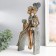 Souvenir Polystone SPRISE "Children on the hill, with jugs" under bronze 19.5x10x35 cm