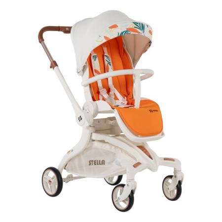Walking stroller Farfello Stella STL, Color Perfect White-9
