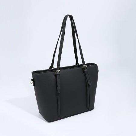 Zipper bag with zipper, gray color-1