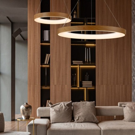 Mantra Niseko, Led, 2950lm, 2700-5000k, 500 mm, wood color.-1