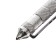 Handle Gift Gift rotary, Metal silver body, tactical