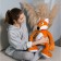 Soft toy "Fox Carl", 56 cm