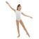 A swimsuit for gymnastics and dancing Grace Dance, p. 32, white color