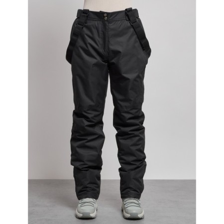 Semi -combinezone ski insulated female winter, size 48, black color-4