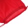 A bag for shoes 490 x 410 mm, "standard" max, (soft polyester, density 210 d), red