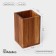 ADELICA tableware stand, 9 × 9 × 14 cm, oak