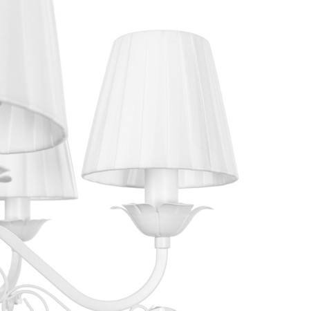 Valencia chandelier 5x40W E14 Patino white 58x58x44 cm Bayerlux-4