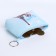 Monetnik's wallet with a zipper, color mix