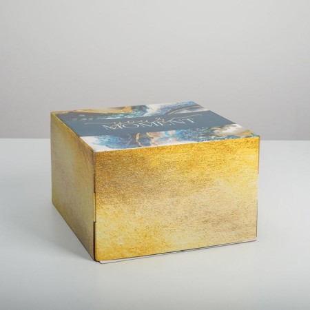 Confectionery box, packaging, “fluid” 30 x 30 x 19 cm-1