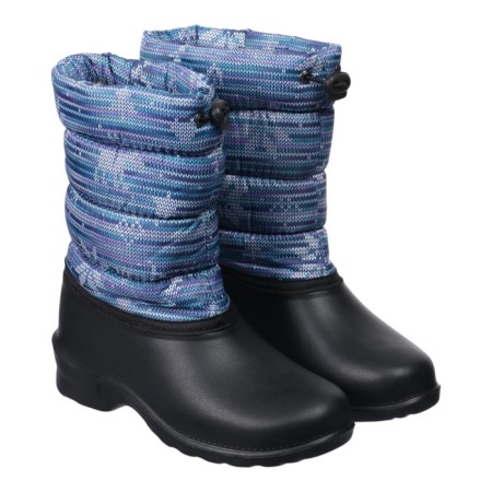 Combined boots with a latch, artificial fur, size 37, MIX color-7