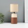 Table lamp "Plant" 1x40W E14 Brown 12.5x12.5x34cm