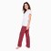 Home female kit “Good Morning” (T -shirt/Pants), white/red color, size 50