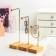 Earrings stand, set 3 pcs., 20 × 16.5 × 12.5 color gold
