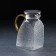 Glass jug with a metal cover Magistro "Sarah", 1.3 l, 16.9 × 19.5 cm