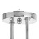 Closure ceiling dera 2x40W E27 chrome 46x19x22 cm