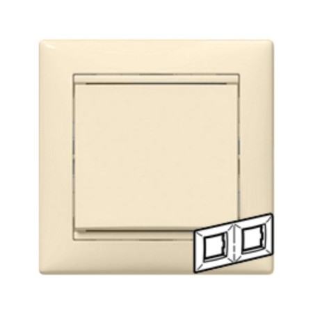 Frame 2-m Legrand "Valena", horizon. Sl. bone ind. Pack. (DIY-UPAK) 695632