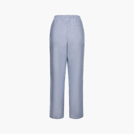 Women's pants Mist plus-size, size 58, blue color-6
