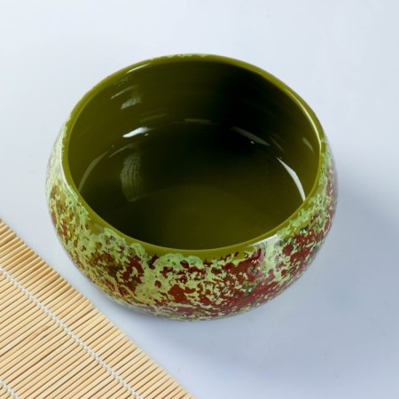 Baucus for baking "Russian" 0.9l / 16.5x6.5cm, malachite-3