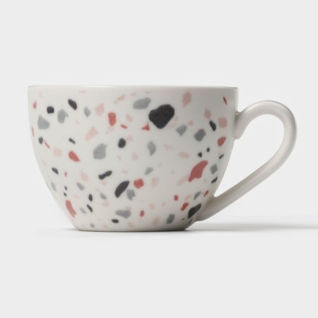 Set of Porcelain Magistro TERAZZO, 4 objects: 2 cups 150 ml, 2 saucers d = 12.5 cm-6