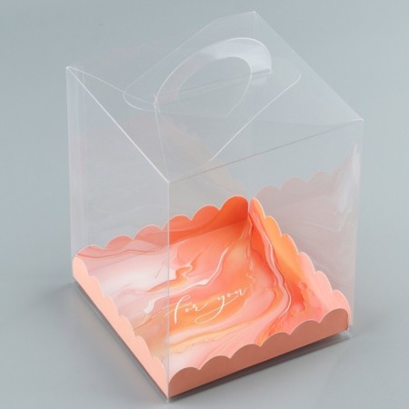 Confectionery box, chest, packaging, “delicious stories”, 14 x 14 x 18 cm-2